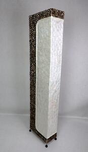Stojací lampa RAVENA, 150 cm, pravá perleť, ruční práce