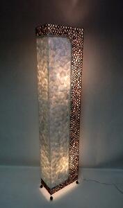 Stojací lampa RAVENA, 150 cm, pravá perleť, ruční práce