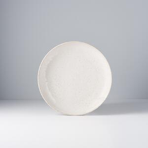 Made in Japan (MIJ) White Fade Talíř, Vysoký Okraj, 20 cm