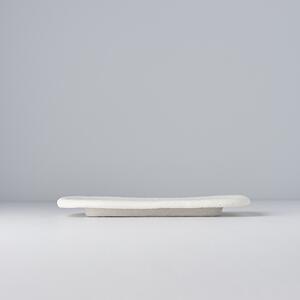 Made in Japan (MIJ) Shell White Obdélníkový Talíř 22 x 13 cm