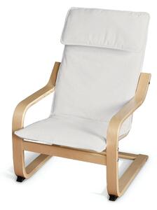 Sedák na dětské křeslo IKEA Poäng barva béžová látka pletený vzor