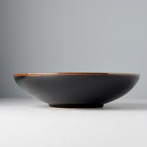 Made in Japan (MIJ) Tenmokku Servírovací Mísa 28,5 cm, 1500 ml