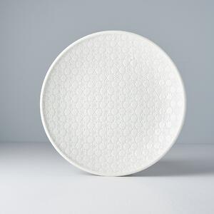 Made in Japan (MIJ) Mělký talíř White Star 25 cm