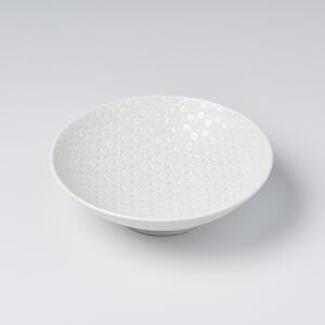 Made in Japan (MIJ) White Star Ramen Miska 24,5 cm, 900 ml