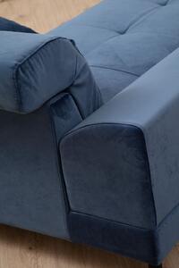 Atelier del Sofa Rohová sedací souprava Frido Left (Chl+3R) - Navy Blue, Modrá