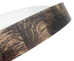 Brilagi - LED Stropní svítidlo CARVALHO SLIM SMOKEY LED/36W/230V dub pr. 37,5 cm