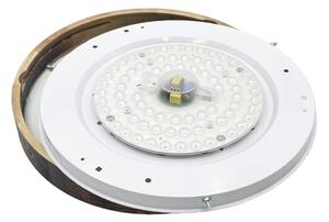 Brilagi - LED Stropní svítidlo CARVALHO SLIM SMOKEY LED/36W/230V dub pr. 47,5 cm