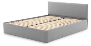 Čalouněná postel LEON bez matrace rozměr 160x200 cm Tmavě šedá