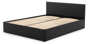 Čalouněná postel LEON bez matrace rozměr 160x200 cm Hnědá