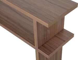 Konzolový stolek verner 120 x 30 cm hnědý