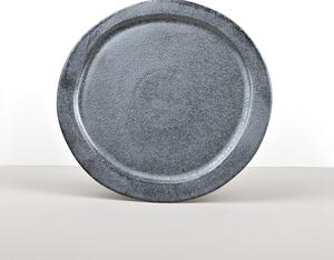 Made in Japan Kulatý talíř Craft Black 24,5 cm