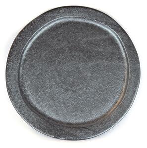 Made in Japan Kulatý talíř Craft Black 24,5 cm