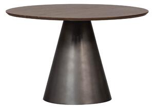 Jídelní stůl giggie Ø 120 cm tmavě hnědý
