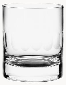 Sada ručně foukaných křišťálových sklenic na whisky Lens, 2 díly