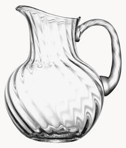 Ručně foukaná křišťálová karafa Gold Rim