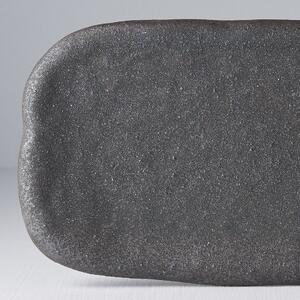 Made in Japan (MIJ) Servírovací deska Stone Slab černá 29 x 12 cm
