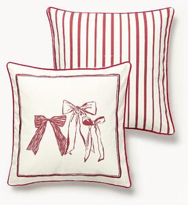 Designový oboustranný vánoční povlak na polštář Clarette by Agathe Marty