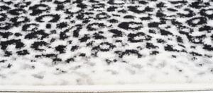 Kusový koberec PP Zučita krémovočerný 80x150cm