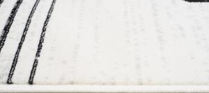 Kusový koberec PP Rikola krémovočerný 80x150cm