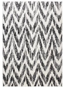 Kusový koberec PP Kimona krémovočerný 140x200cm