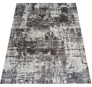 Makro Abra Moderní kusový koberec Panamero 18 Abstraktní šedý béžový Rozměr: 120x170 cm