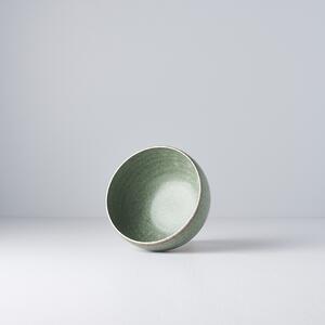 Made in Japan (MIJ) Miska ve tvaru U Fade zelená 13 cm 650 ml
