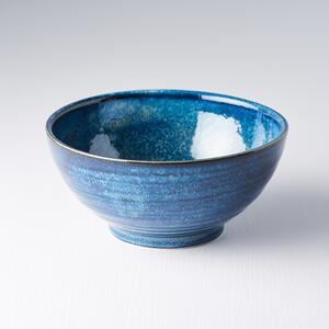 Made in Japan (MIJ) Keramická miska na polévku Udon (Indigo Blue, 18cm) Made in Japan