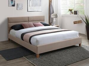 Čalouněná postel SARRA 160x200 béžová