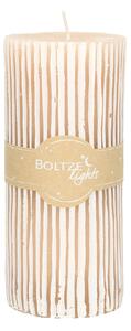 Svíčka Renee 15cm beige