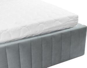 Manželská postel 140 cm Lentoa (růžová) (s roštem) (s úl. prostorem)