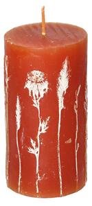 Svíčka Giulia 13cm orange
