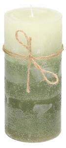 Svíčka Silvia 14cm green