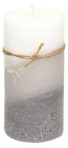 Svíčka Lucia 14cm marble grey