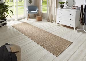 BT Carpet - Hanse Home koberce Běhoun Nature 104267 Beige/Terra – na ven i na doma - 80x250 cm