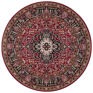 Nouristan - Hanse Home koberce Kruhový koberec Mirkan 104095 Red ROZMĚR: 160x160 (průměr) kruh