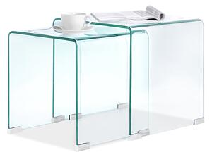 HezkýNábytek.cz Konferenční stolek Duvo (transparentní ). 1111904
