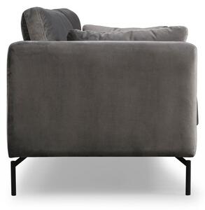 Designová 3-místná sedačka Laisha 217 cm šedá