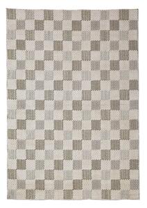 Zelený pratelný koberec s příměsí bavlny 155x230 cm Muted Checkerboard – Flair Rugs