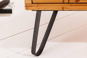 Designový konferenční stolek Eisley II 100 cm jedle