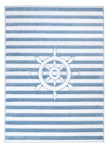 Family F. Dětský kusový koberec kormidlo modrý Rozměr: 160x230cm
