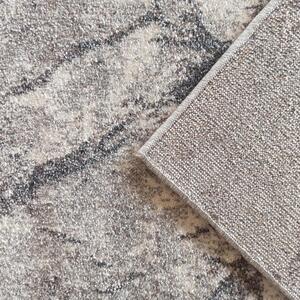 Makro Abra Moderní kusový koberec VISTA 08 Abstraktní šedý Rozměr: 80x150 cm