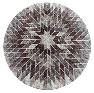 Makro Abra Kulatý moderní koberec Panamero 10 béžový Rozměr: průměr 80 cm