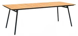 Zahradní stůl Cleveland, teak/kov, 220×90×74 cm – House Nordic