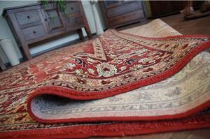 Agnella vlněný koberec Isfahan Leyla Rubínový Rozměr: 200x300 cm