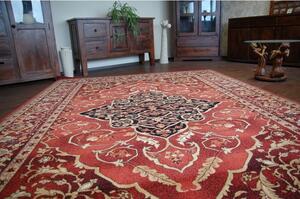 Agnella vlněný koberec Isfahan Leyla Rubínový Rozměr: 200x300 cm