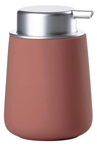 Světle červený porcelánový dávkovač mýdla 250 ml Nova – Zone