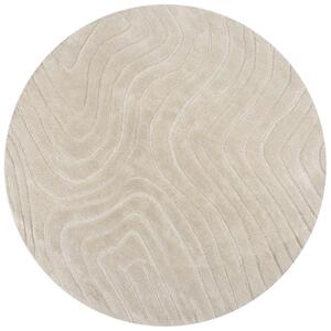 VLNĚNÝ KOBEREC, 160/160 cm přírodní barvy Flair Rugs - Online Only koberce & rohožky, Online Only