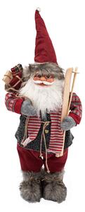 Tutumi, vánoční figurka Santa Claus 70cm, červená, CHR-00253