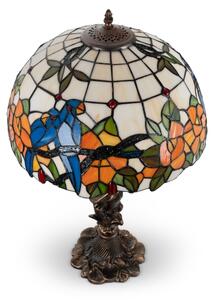 Brilagi - Tiffany vitrážová stolní lampa JUNGLE 1xE27/60W/230V