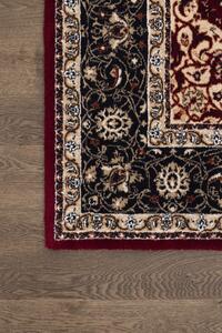 Kusový koberec vlněný Agnella Diamond Damore Bordó Červený Rozměr: 200x300 cm